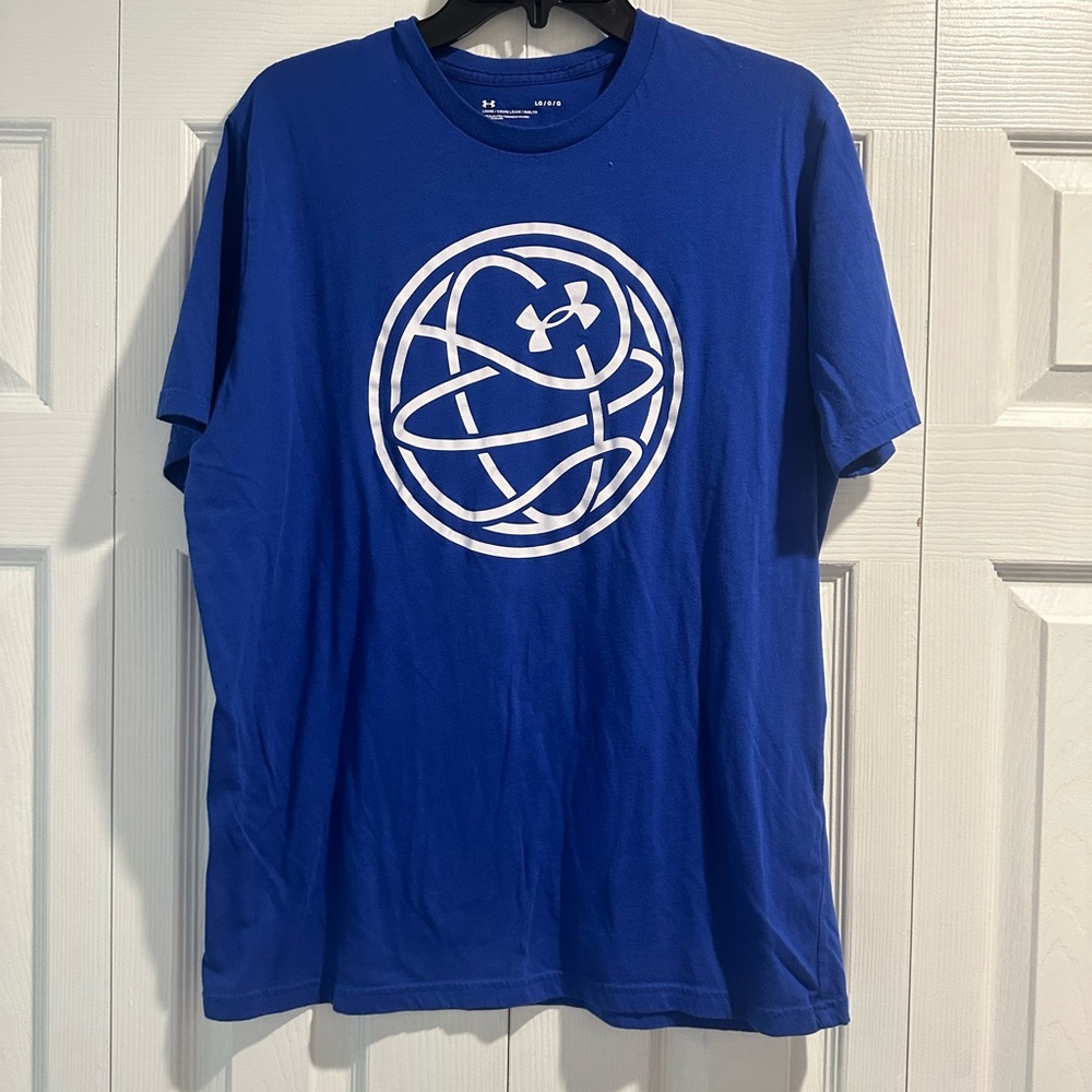 Under Armour Blue Basketball Shirt